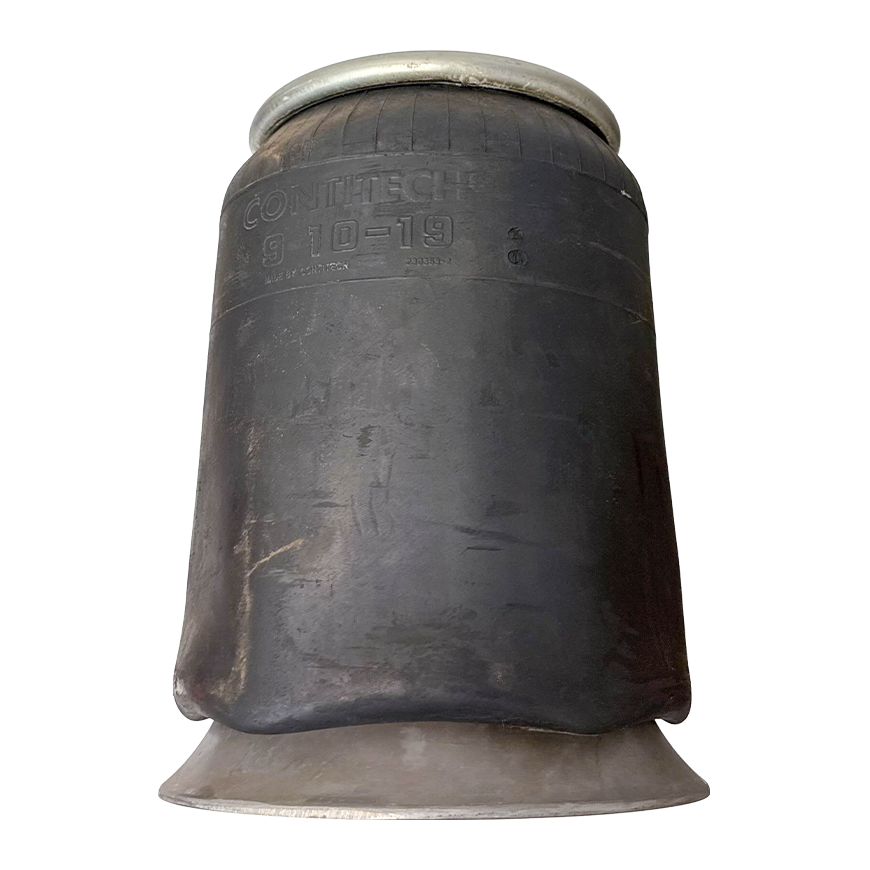 Side View of ContiTech rolling lobe air spring 64767